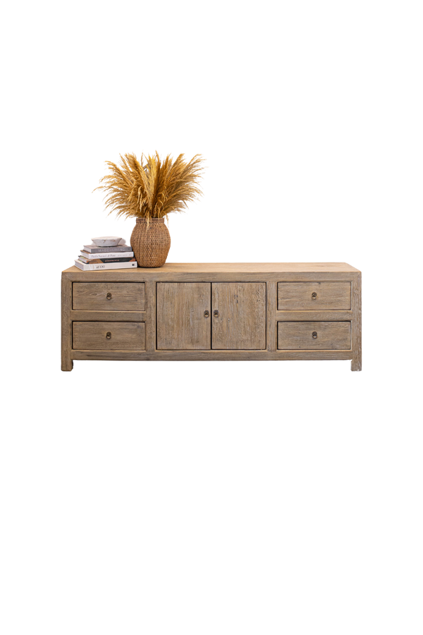 Sausalito Elm Wood Elm Entertainment Console - Luxe B Pampas Grass  Canada , dried flowers and pampas grass Canadian Company. Bulk and wholesale dried flowers and pampas grass fluffy. Large White Pampas Grass Toronto